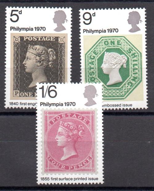 England Year 1970 No. Yvert 599/01 (**)